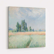 Wheatfield 1881 by Claude Monet wall art