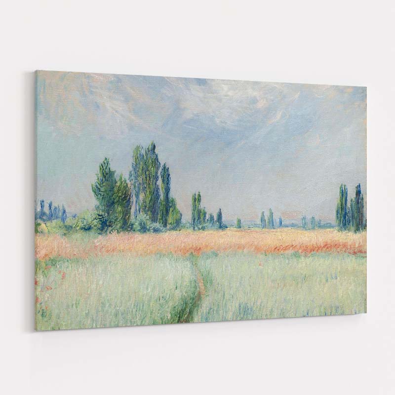 Wheatfield 1881 II by Claude Monet wall art