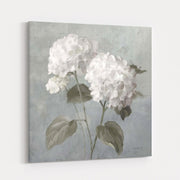 White Hydrangeas by Danhui Nai wall art