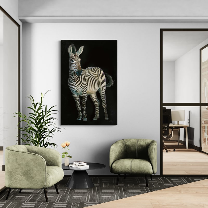 Wild And Free VI Black by James Wiens wall art from Glam Wall Art