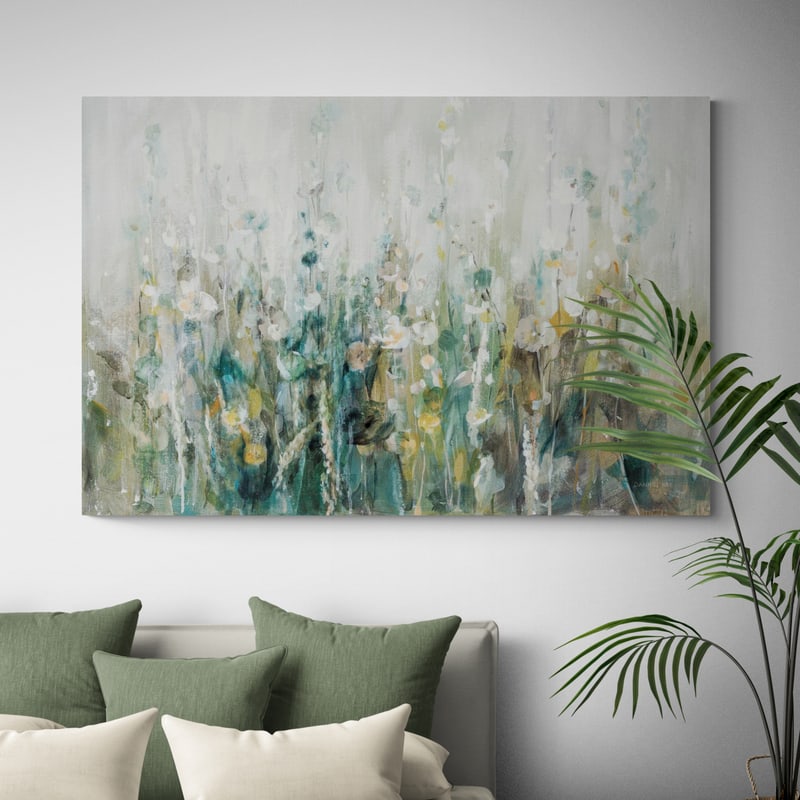 Wildflower Field by Danhui Nai wall art from Glam Wall Art