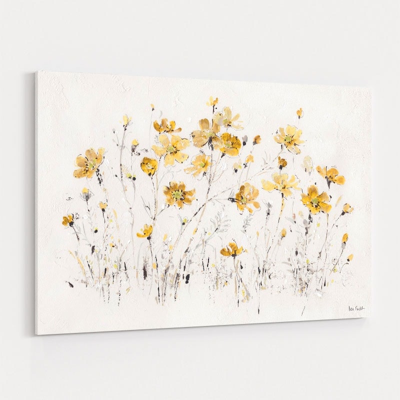 Wildflowers I Yellow by Lisa Audit wall art