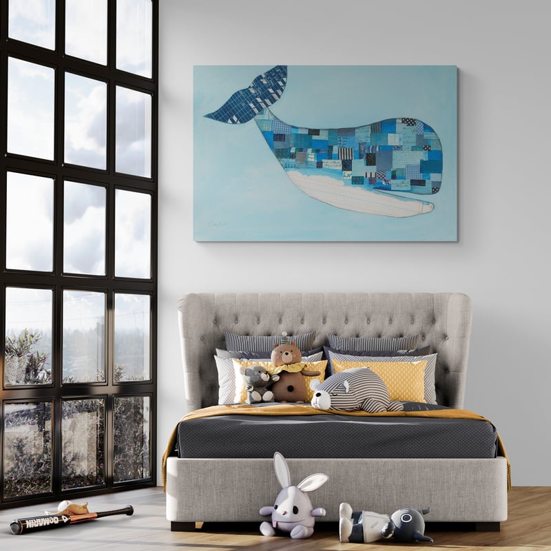 Wind and Waves II by Courtney Prahl wall art from Glam Wall Art