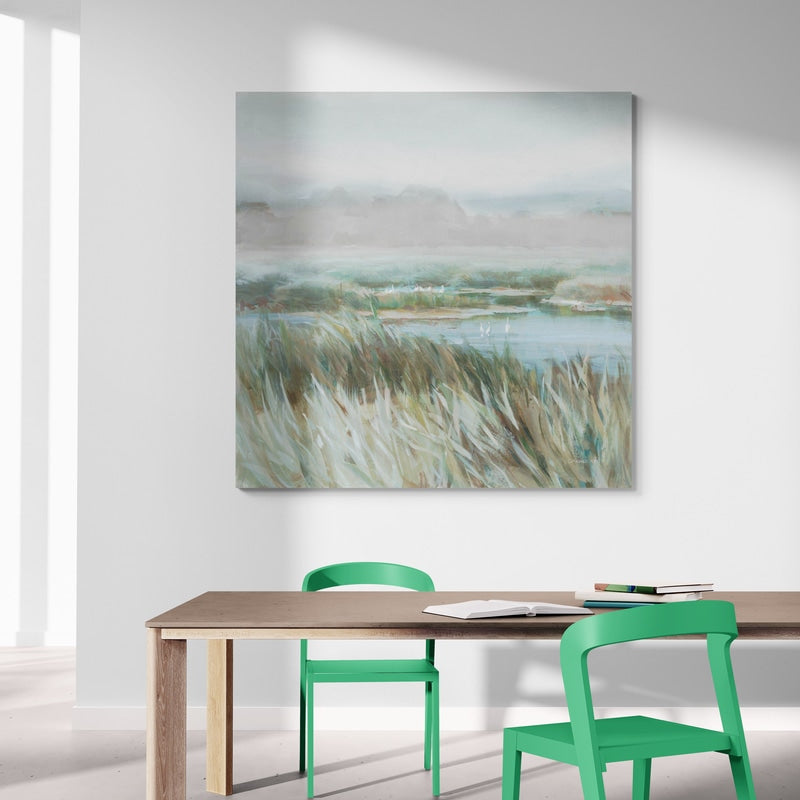 Winged Sanctuary by Danhui Nai wall art in a dining room