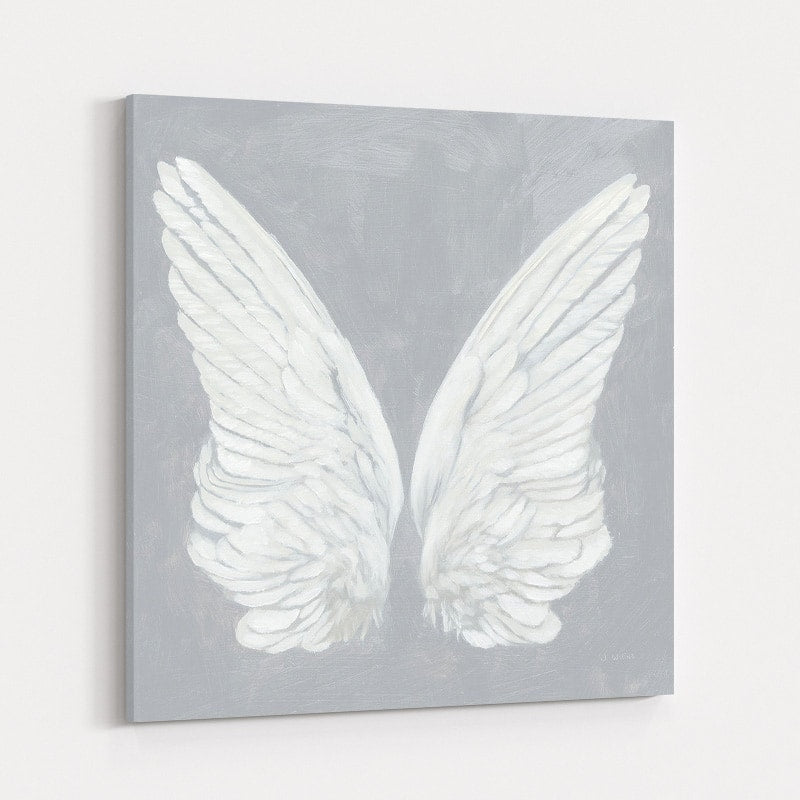 Wings I on Gray by James Wiens wall art