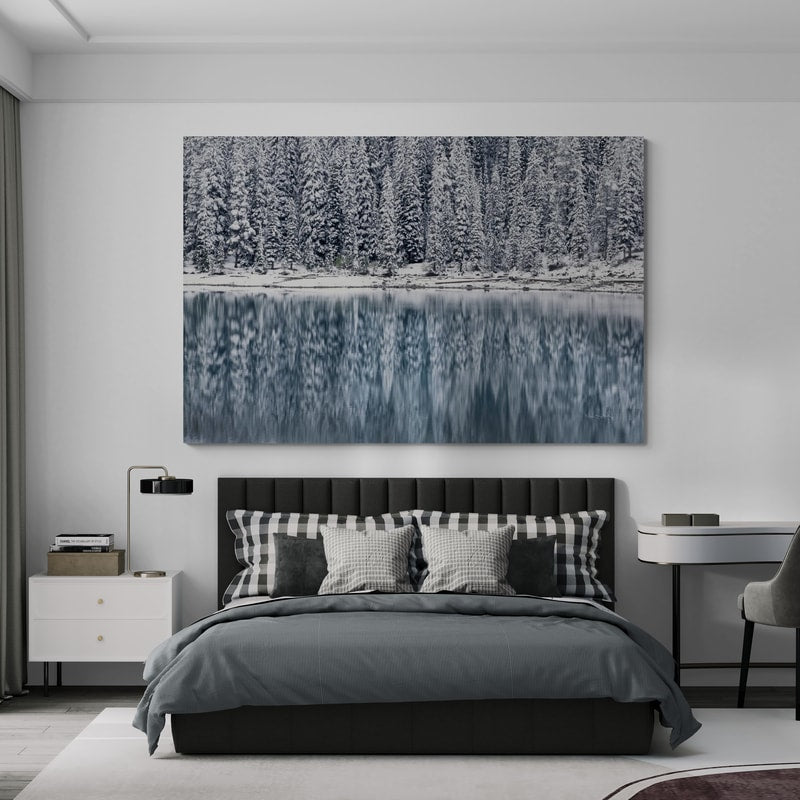 Winter Reflections by Alan Majchrowicz wall art from Glam Wall Art