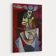 Woman in an Armchair by Pablo Picasso wall art