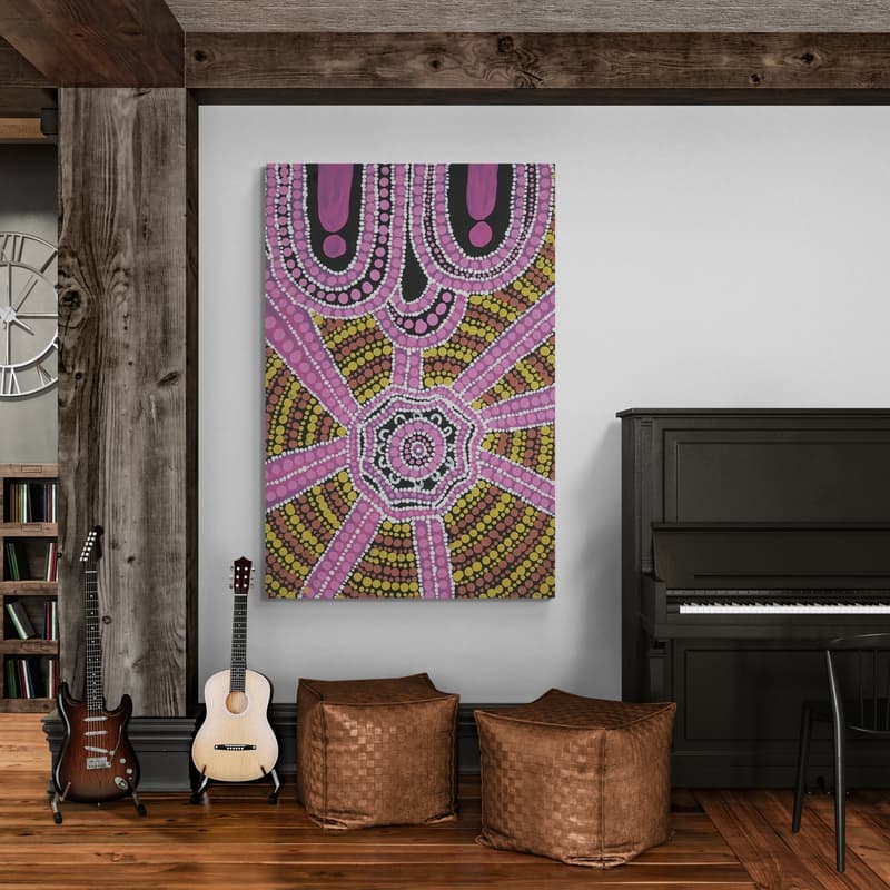 Women Gathering by Julianne Wade wall art from Glam Wall Art
