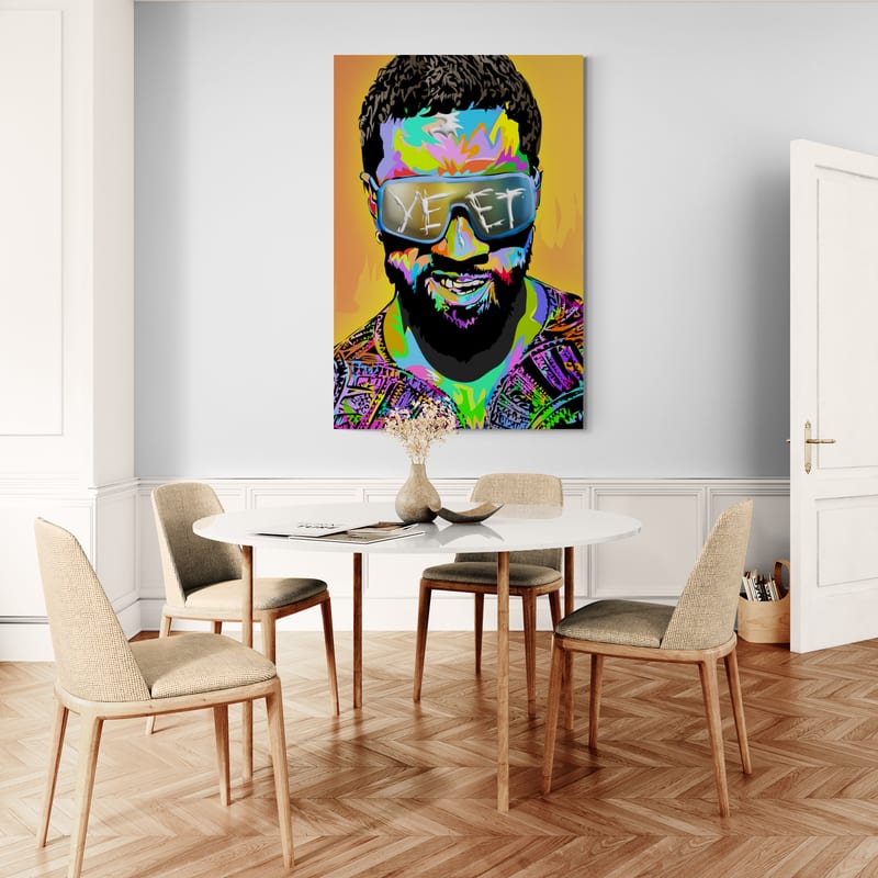 Yeet by Technodrome1 wall art from Glam Wall Art