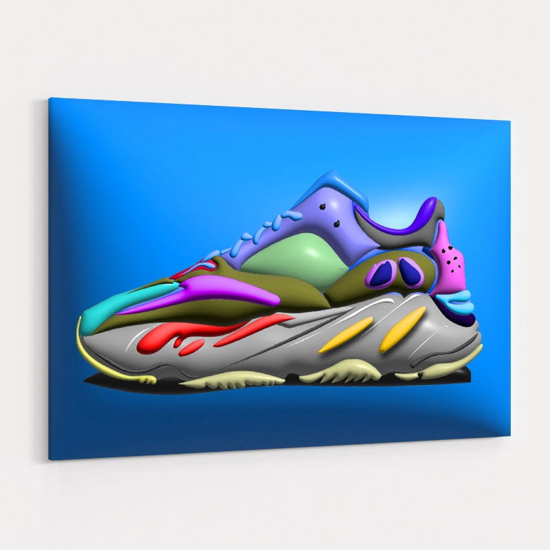 Yeezy Boost 2024 by Technodrome1 wall art