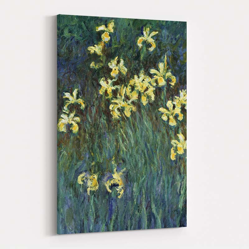 Yellow Irises by Claude Monet wall art