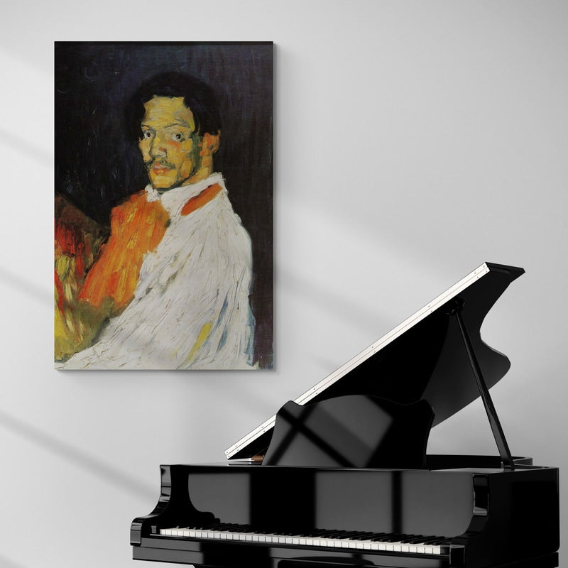 Yo, Picasso by Pablo Picasso wall art in a living room